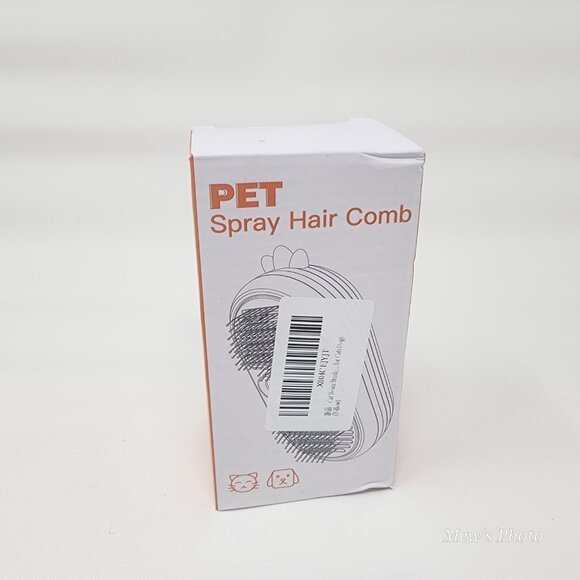 3-in-1 Rechargeable Steam Brush for Cats & Dogs - Anti-Static Spray Pet Grooming - Picture 6 of 9